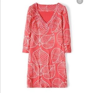 Boden Freya Beaded Tunic Dress NWOT